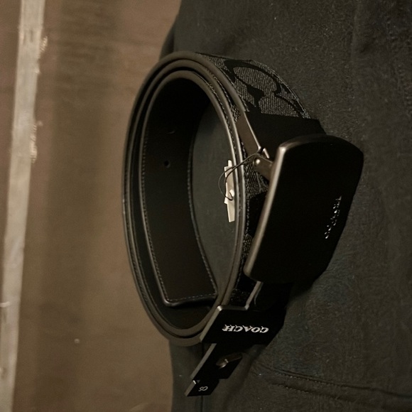 Coach plaque buckle belt size 38mm - Picture 1 of 5